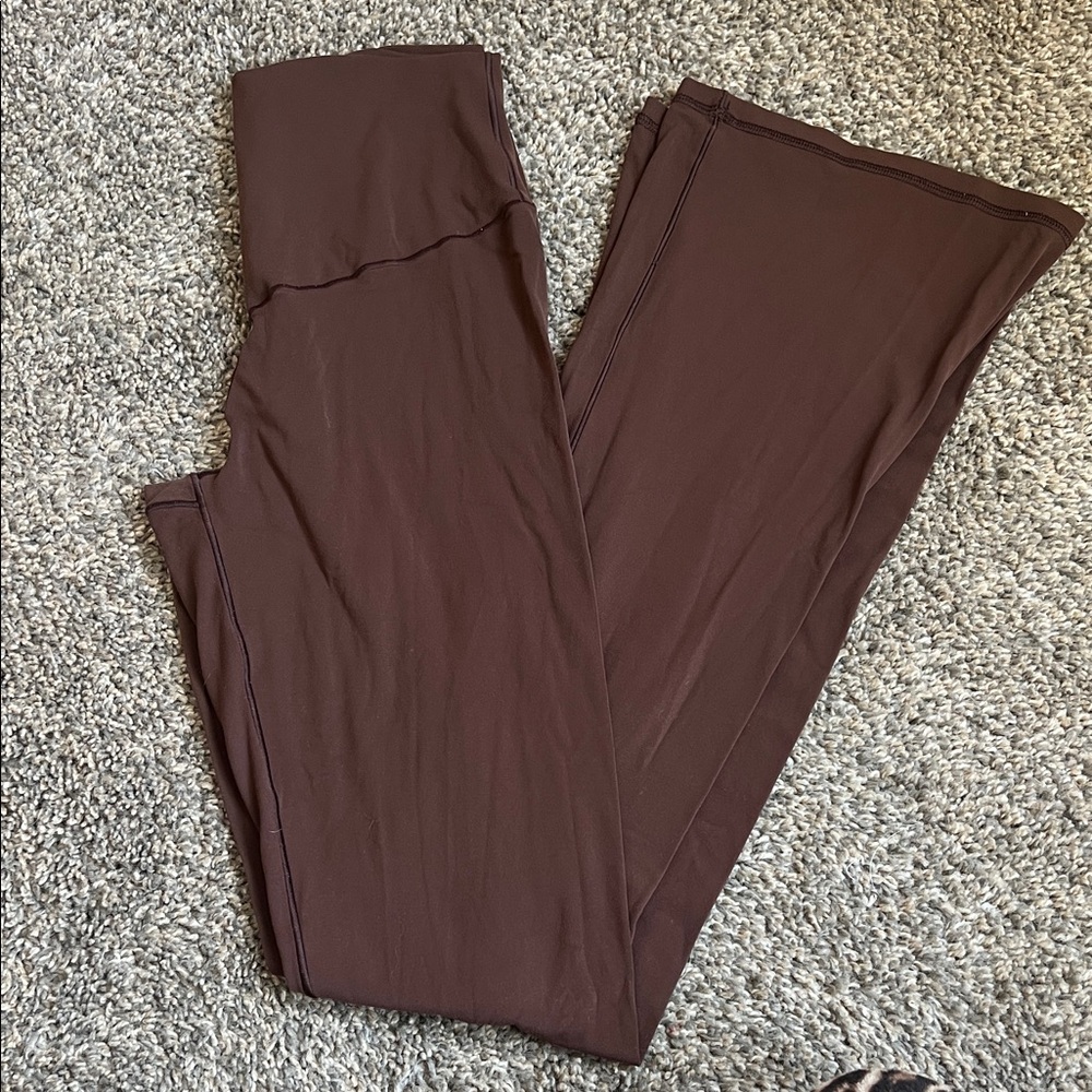 Aerie Brown Bootcut Leggings